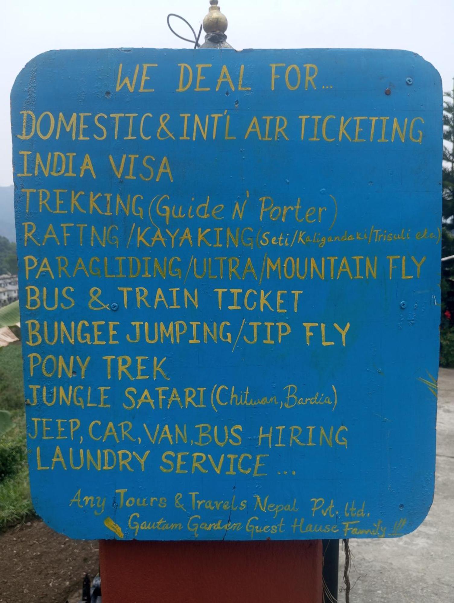 Gautam Garden Guest House Pokhara Kültér fotó